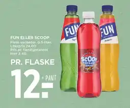 Meny Fun eller scoop tilbud