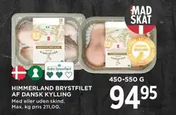 Meny HIMMERLAND Brystfilet af dansk kylling tilbud