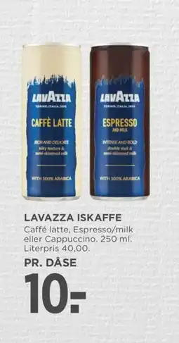 Meny LAVAZZA Iskaffe tilbud