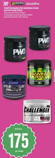 Sport Outlet Swp/mamba/scandinavian nutrition pwo tilbud