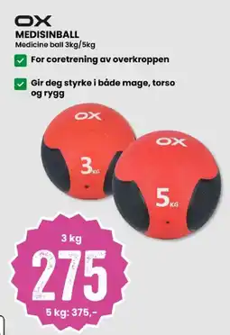 Sport Outlet Medisinball tilbud