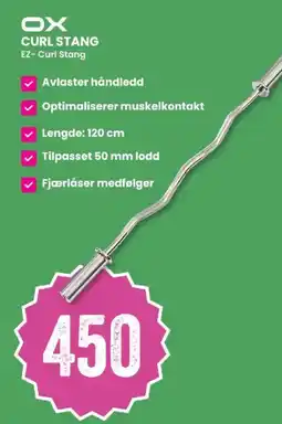 Sport Outlet Curl stang tilbud