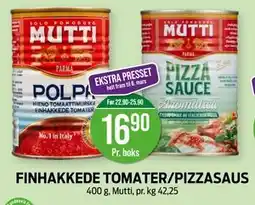 Kiwi FINHAKKEDE TOMATER/PIZZASAUS tilbud