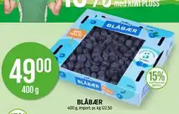 Kiwi BLÅBÆR tilbud