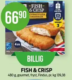 Kiwi FISH & CRISP tilbud