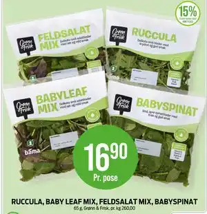 RUCCULA, BABY LEAF MIX, FELDSALAT MIX, BABYSPINAT