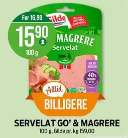 Kiwi SERVELAT GO’ & MAGRERE tilbud