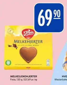 Rema 1000 MELKESJOKOHJERTER tilbud