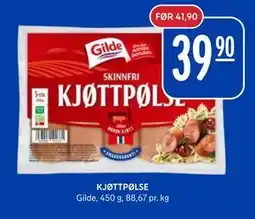 Rema 1000 KJØTTPØLSE tilbud