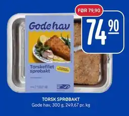 Rema 1000 TORSK SPRØBAKT tilbud