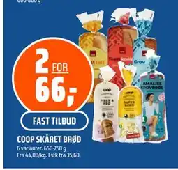Coop Obs COOP SKÅRET BRØD tilbud