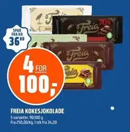 Coop Obs FREIA KOKESJOKOLADE tilbud
