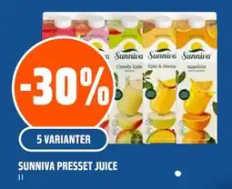 Coop Obs SUNNIVA PRESSET JUICE tilbud