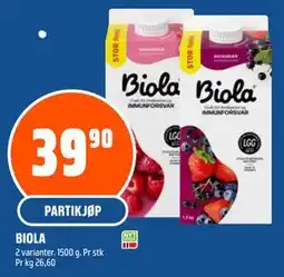 Coop Obs BIOLA tilbud