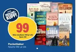 Coop Obs Pocketbøker tilbud
