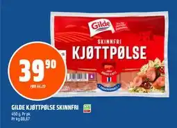 Coop Obs GILDE KJØTTPØLSE SKINNFRI tilbud