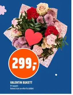 Coop Obs VALENTIN BUKETT tilbud