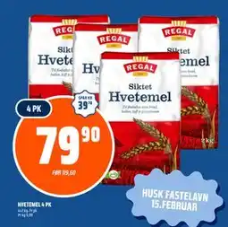 Coop Obs HVETEMEL 4 PK tilbud