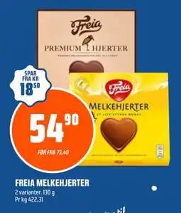 Coop Obs FREIA MELKEHJERTER tilbud