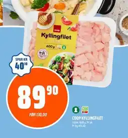 Coop Obs COOP KYLLINGFILET tilbud