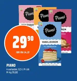 Coop Obs PIANO tilbud