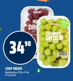 Coop Obs COOP DRUER tilbud