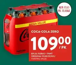 Jacobs COCA-COLA ZERO tilbud