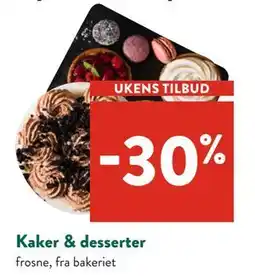Jacobs Kaker & desserter tilbud
