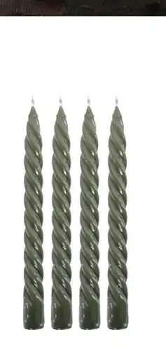 Nille Twist stakelys, 4pk, Medlemspris tilbud