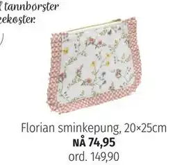 Nille Florian sminkepung, 20×25cm tilbud