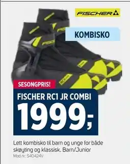 Sport 1 FISCHER RC1 JR COMBI tilbud