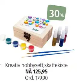 Nille Kreativ hobbysett,skattekiste tilbud