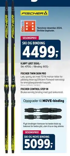 Sport 1 SKI OG BINDING tilbud