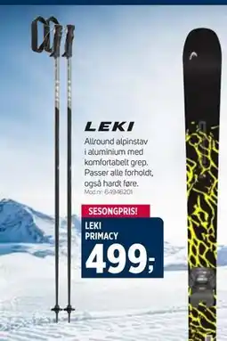 Sport 1 LEKI PRIMACY tilbud