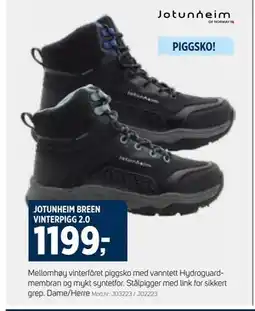 Sport 1 JOTUNHEIM BREEN VINTERPIGG 2.0 tilbud