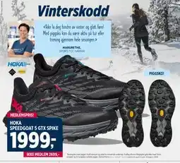 Sport 1 HOKA SPEEDGOAT 5 GTX SPIKE tilbud
