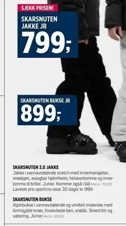 Sport 1 SKARSNUTEN BUKSE tilbud
