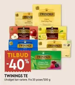 Coop Mega TWININGS TE tilbud