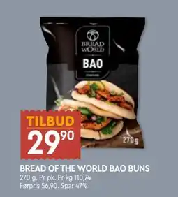 Coop Mega BREAD OF THE WORLD BAO BUNS tilbud