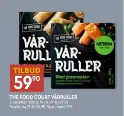 Coop Mega THE FOOD COURT VÅRRULLER tilbud