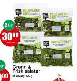Spar Grønn & Frisk salater tilbud