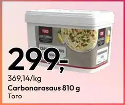 Gigaboks Carbonarasaus 810 g tilbud