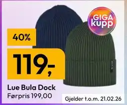 Gigaboks Lue Bula Dock tilbud