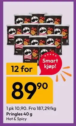 Gigaboks Pringles 40 g tilbud