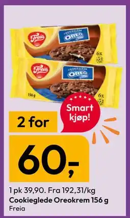 Gigaboks Cookieglede Oreokrem 156 g tilbud