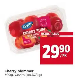 Meny Cherry plommer tilbud