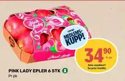 Matkroken PINK LADY EPLER 6 STK, Medlemspris tilbud