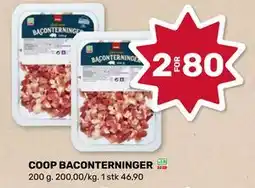 Matkroken COOP BACONTERNINGER tilbud