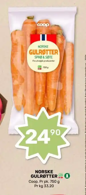 Matkroken NORSKE GULRØTTER tilbud
