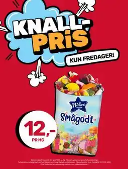 Matkroken Nidar smågodt i løsvekt tilbud